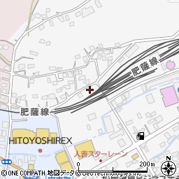 熊本県人吉市城本町405周辺の地図