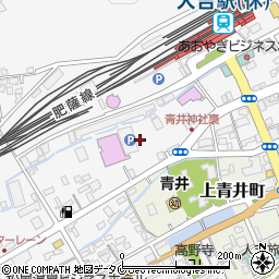 熊本県人吉市中青井町354周辺の地図