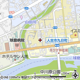 熊本県人吉市紺屋町67-3周辺の地図