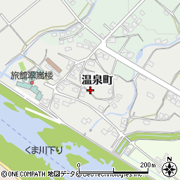 熊本県人吉市温泉町2554周辺の地図