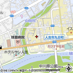 熊本県人吉市紺屋町71-2周辺の地図