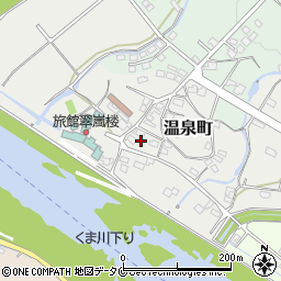 熊本県人吉市温泉町2502周辺の地図