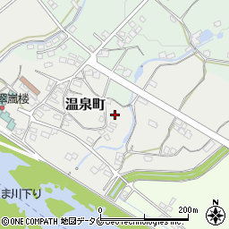熊本県人吉市温泉町2544周辺の地図