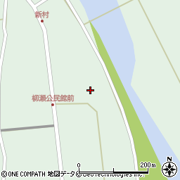 熊本県球磨郡相良村柳瀬721周辺の地図