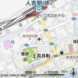 九州労働金庫人吉支店周辺の地図