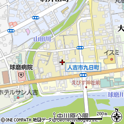 熊本県人吉市紺屋町59-10周辺の地図