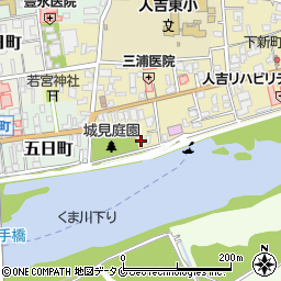 熊本県人吉市七日町84周辺の地図