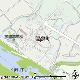 熊本県人吉市温泉町2555周辺の地図