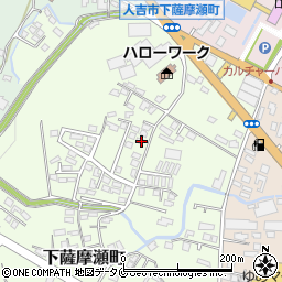 熊本県人吉市下薩摩瀬町743周辺の地図