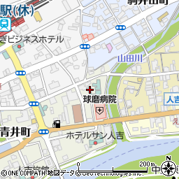 熊本県人吉市上青井町180周辺の地図