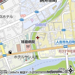 熊本県人吉市紺屋町88周辺の地図