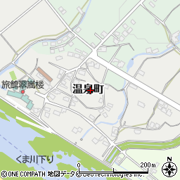 熊本県人吉市温泉町2557周辺の地図