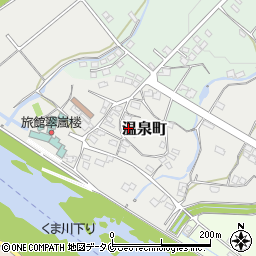 熊本県人吉市温泉町2556周辺の地図