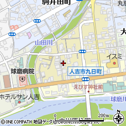 熊本県人吉市紺屋町59周辺の地図