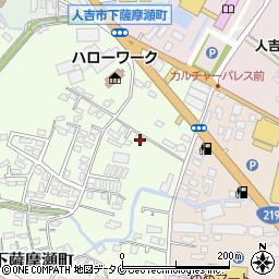 熊本県人吉市下薩摩瀬町767周辺の地図