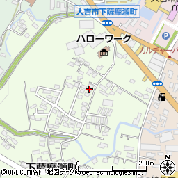 熊本県人吉市下薩摩瀬町743-15周辺の地図