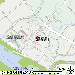熊本県人吉市温泉町2563周辺の地図