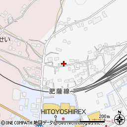 熊本県人吉市城本町430周辺の地図