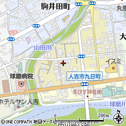 熊本県人吉市紺屋町58周辺の地図