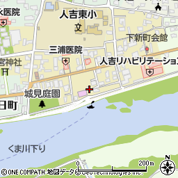 熊本県人吉市下新町322周辺の地図