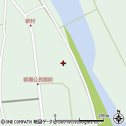 熊本県球磨郡相良村柳瀬710周辺の地図