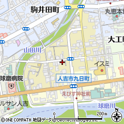 熊本県人吉市紺屋町54周辺の地図