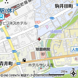 熊本県人吉市上青井町181周辺の地図