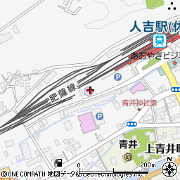 熊本県人吉市中青井町343周辺の地図