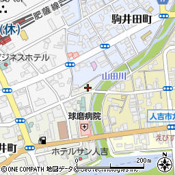熊本県人吉市上青井町185周辺の地図