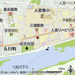 熊本県人吉市七日町86-1周辺の地図