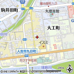 熊本県人吉市紺屋町1642周辺の地図
