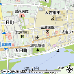 熊本県人吉市七日町61周辺の地図