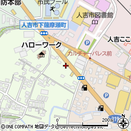 熊本県人吉市下薩摩瀬町1584周辺の地図