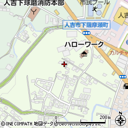 熊本県人吉市下薩摩瀬町760周辺の地図