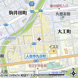 熊本県人吉市紺屋町125周辺の地図