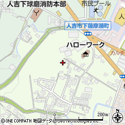 熊本県人吉市下薩摩瀬町760-1周辺の地図