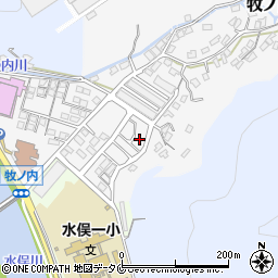 熊本県水俣市牧ノ内9周辺の地図
