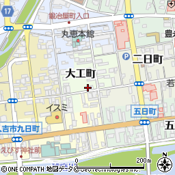 熊本県人吉市大工町37周辺の地図