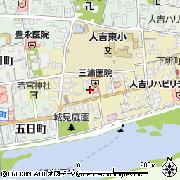 熊本県人吉市七日町87-3周辺の地図