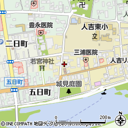 熊本県人吉市七日町56周辺の地図