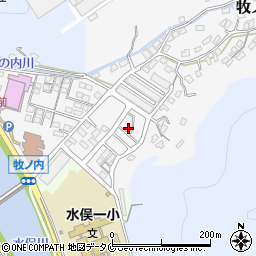 熊本県水俣市牧ノ内9-6周辺の地図
