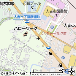 熊本県人吉市下薩摩瀬町1584-7周辺の地図