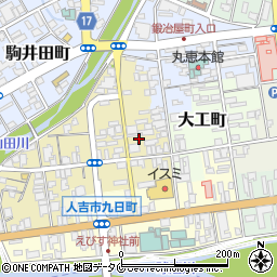熊本県人吉市紺屋町21周辺の地図