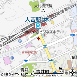 ステーションビジネスホテル天守閣周辺の地図