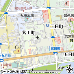 熊本県人吉市大工町35周辺の地図