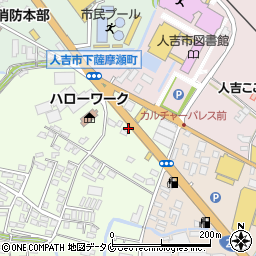 熊本県人吉市下薩摩瀬町1595周辺の地図