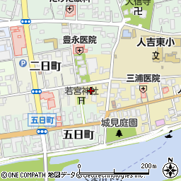 熊本県人吉市七日町18周辺の地図