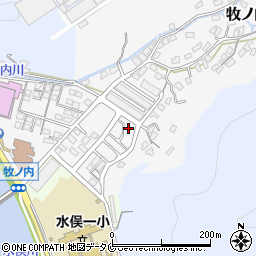 熊本県水俣市牧ノ内9-18周辺の地図