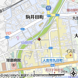 熊本県人吉市紺屋町114周辺の地図