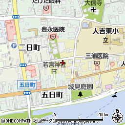 熊本県人吉市七日町16周辺の地図